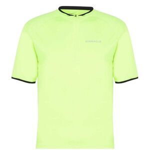 Pinnacle Mens Short-Sleeved Cycling Jersey / Yellow
